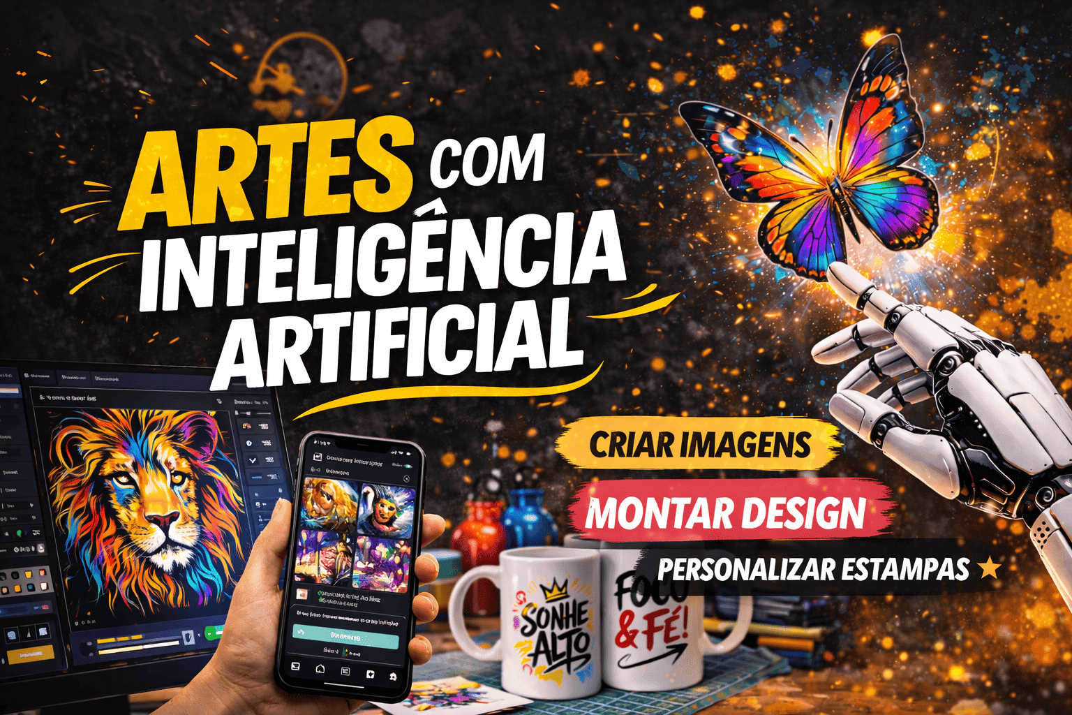 Artes com Inteligência Artificial